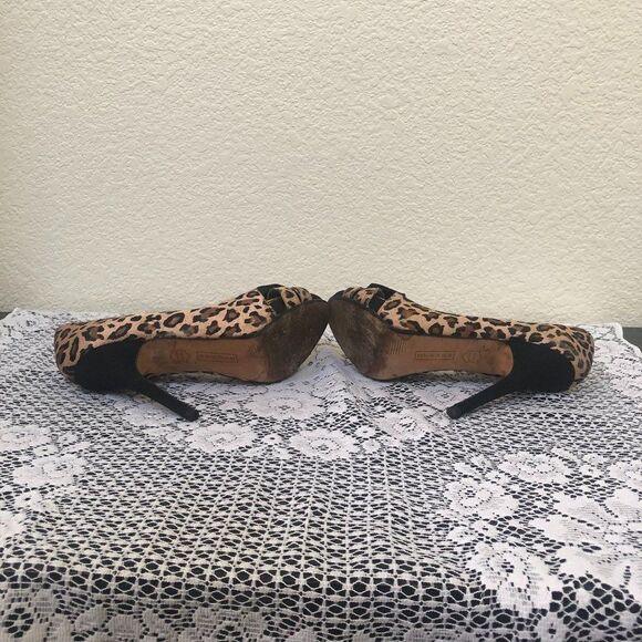 Steven by Steve Madden Animal Print Heels Size 5.5 - Picture 7 of 11